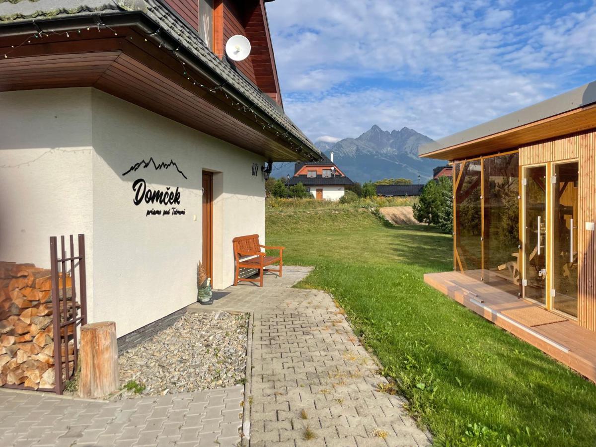 Domcek & Sauna Garden Stara Lesna Luaran gambar