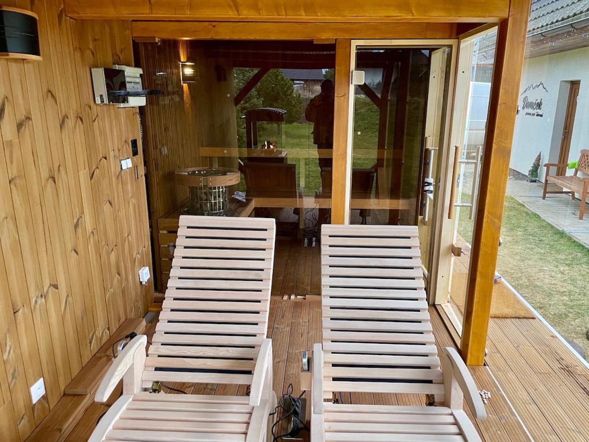 Domcek & Sauna Garden Stara Lesna Luaran gambar