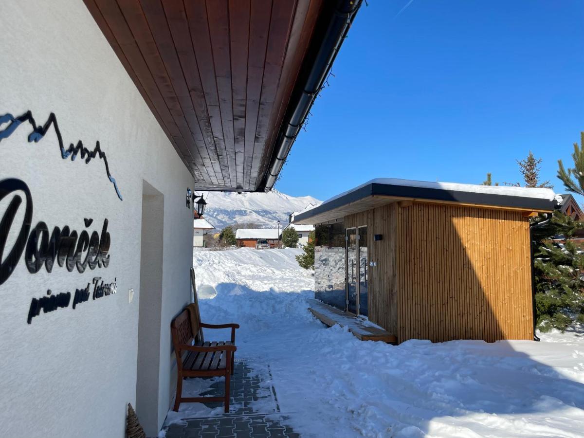 Domcek & Sauna Garden Stara Lesna Luaran gambar