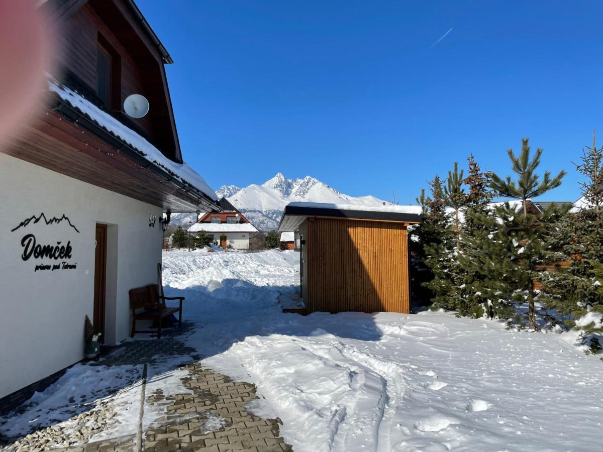 Domcek & Sauna Garden Stara Lesna Luaran gambar